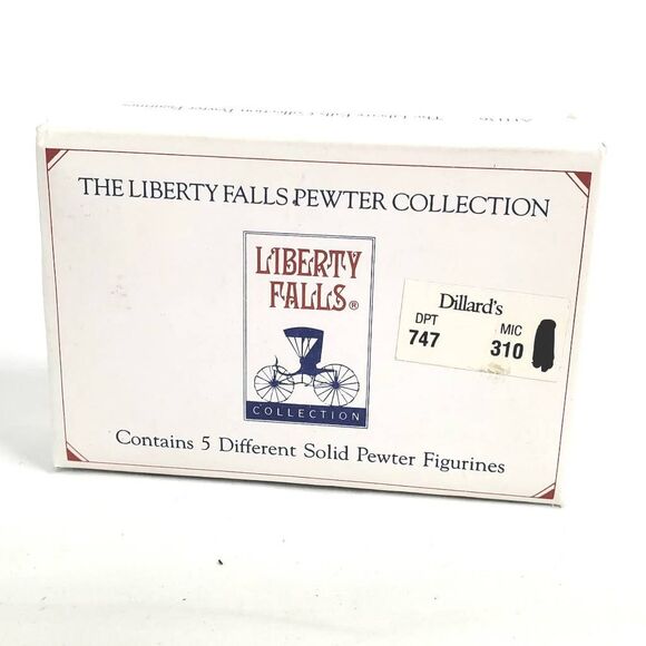 Liberty Falls Painted Pewter AH49 First Gasoline Car Set - Picture 5 of 5